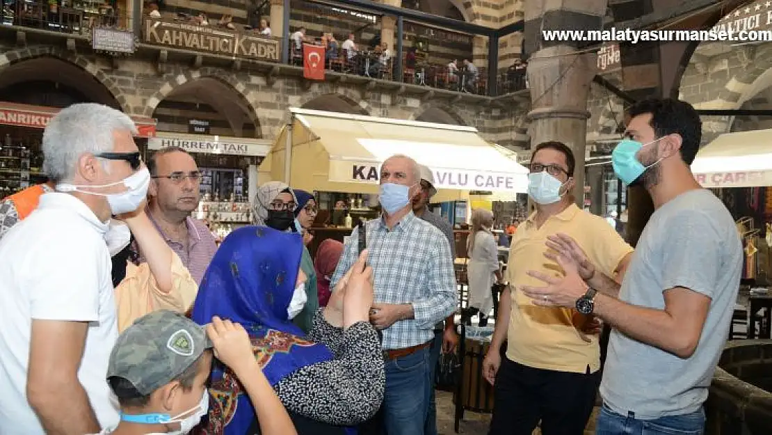 Konya'dan gelen görme engelliler Diyarbakır'ı hissetti