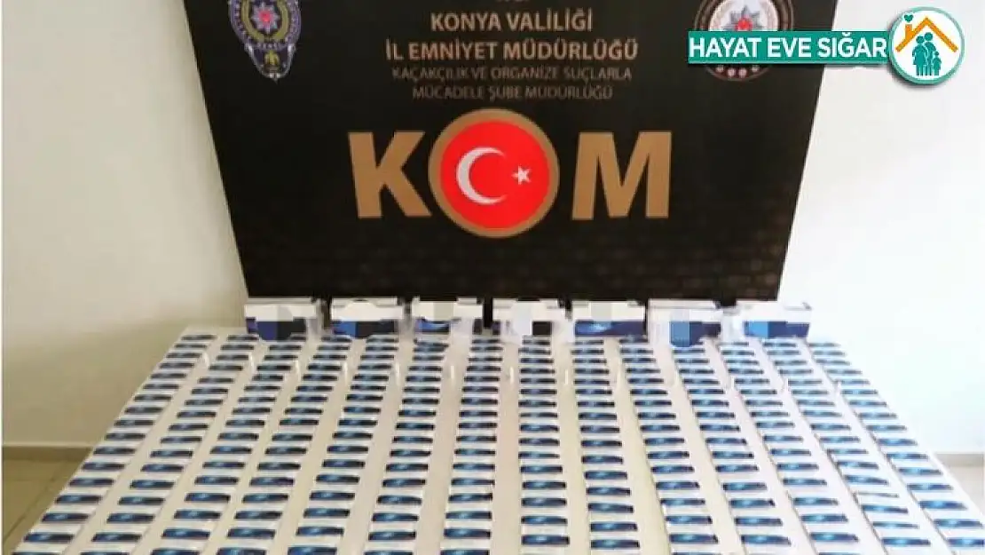 Konya'da 280 adet Covid-19 test kiti yakalandı