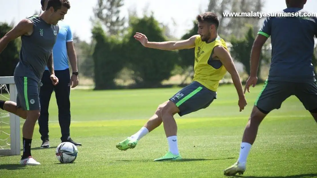 Konyaspor, Altay maçı hazırlıklarına devam etti