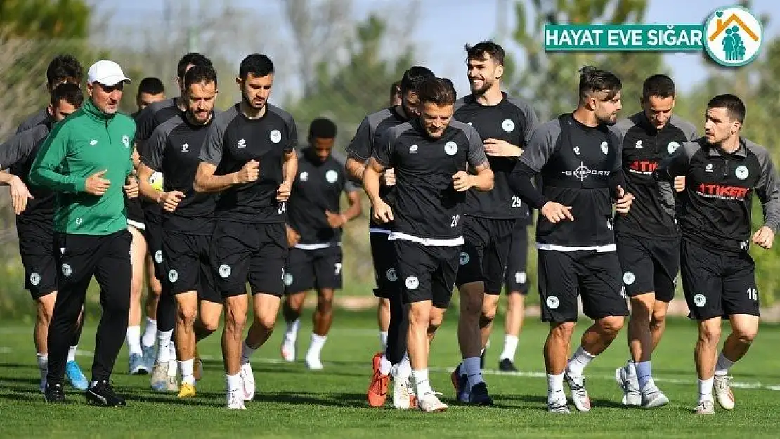 Konyaspor'da Fatih Karagümrük maçı hazırlıkları devam ediyor