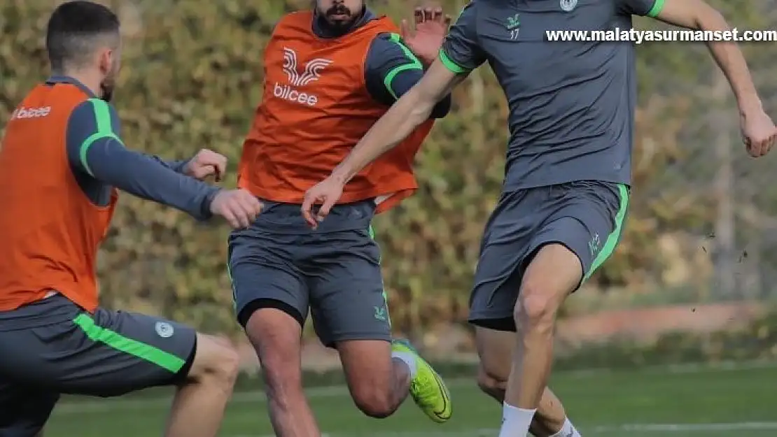 Konyaspor'da Yeni Malatyaspor maçı hazırlıkları