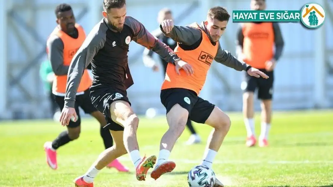 Konyaspor taktik çalıştı