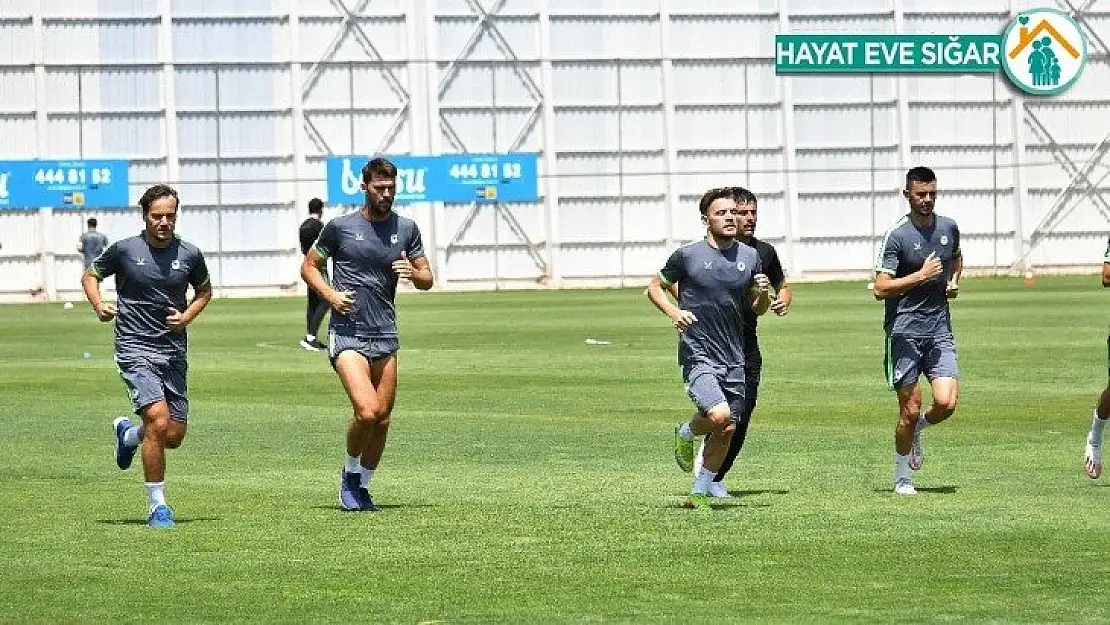 Konyaspor, yeni sezon hazırlıklarını devam ettirdi