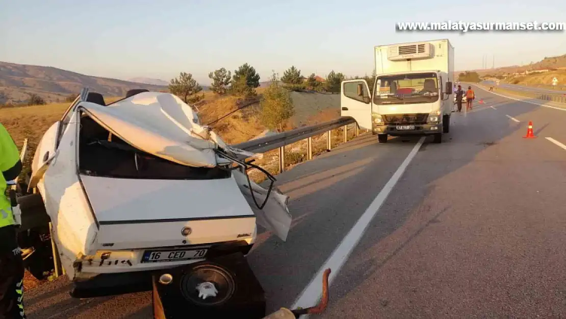 Korkuteli-Denizli karayolunda trafik kazası: 1 ölü