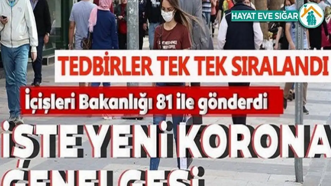 Korona kısıtlamaları Cuma günü başlıyor