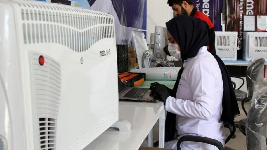 Korona virüsüne karşı ortam dezenfekte cihazı Van'da üretildi