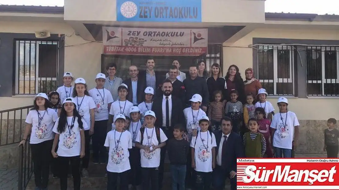 Köy okulunda bilim fuarı düzenlendi