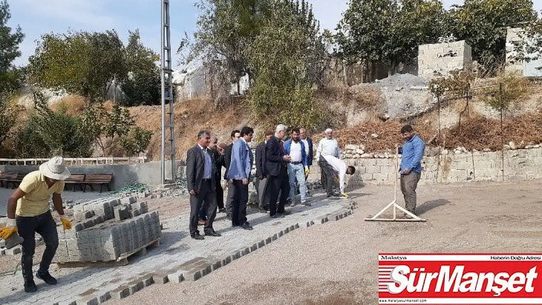 Köylere kilitli parke taşı