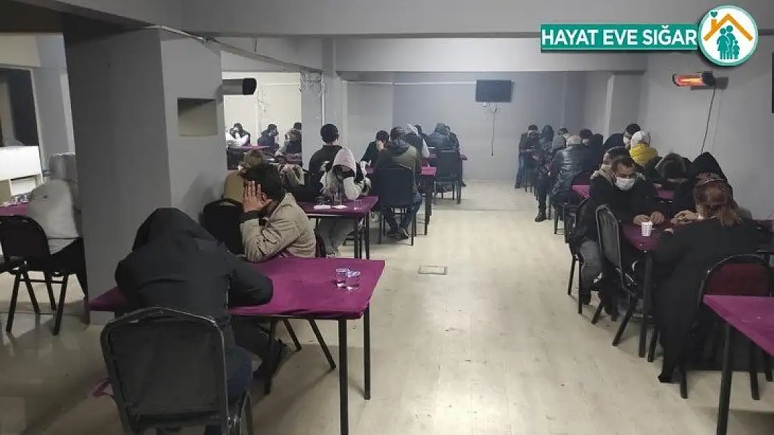 Kumar oynarken yakalanan 144 kişiye 644 bin TL ceza yazıldı