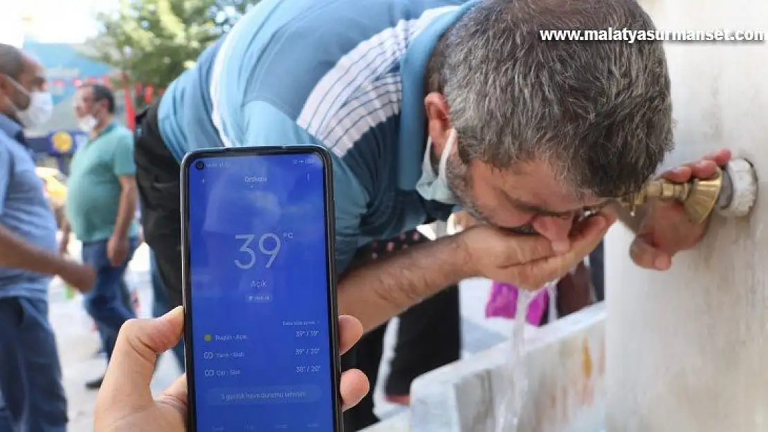 Kurban Bayramı alışverişinde bunaltan sıcaklık