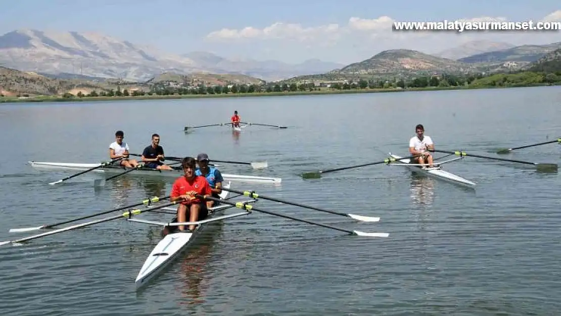 Kürek Milli Takımı Adıyaman'da kamp yapıyor