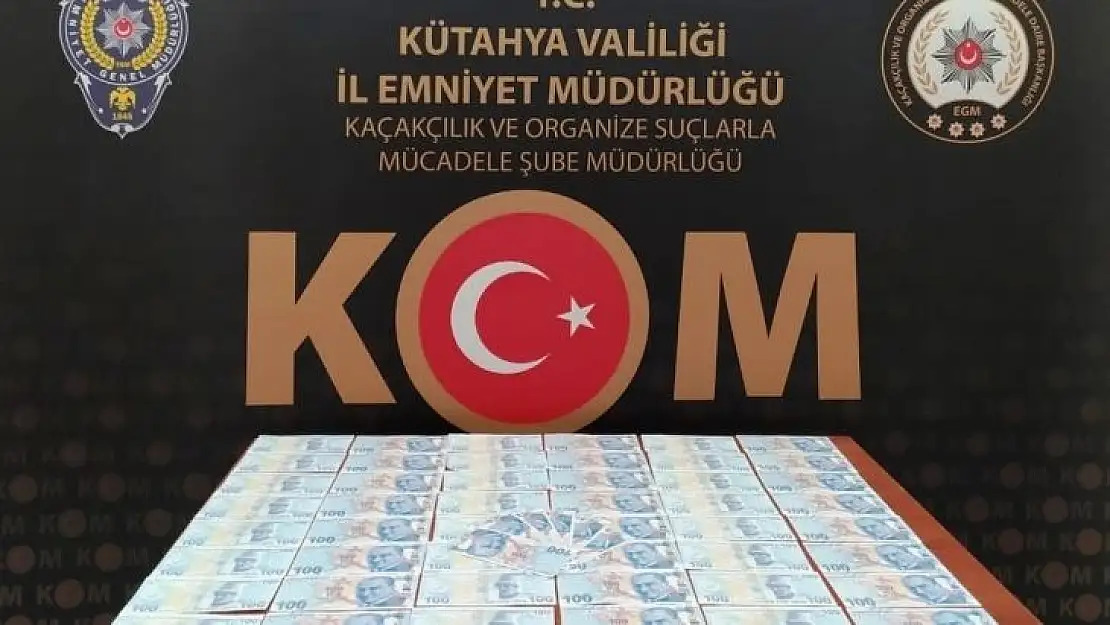Kütahya'da piyasaya sahte banknot süren 2 şüpheli yakalandı