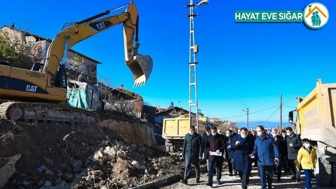 Kuzey Kuşak yolu açma ve genişletme çalışmaları