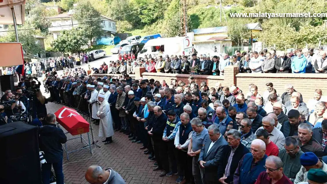 Maden şehidi Ayvaz son yolculuğuna uğurlandı