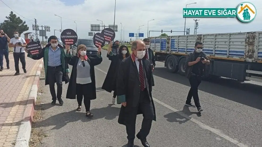Malatya Barosu Ankara'ya yürüyor