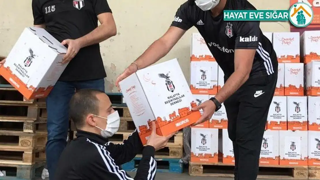 Malatya Beşiktaşlılar Derneği'nden anlamlı davranış