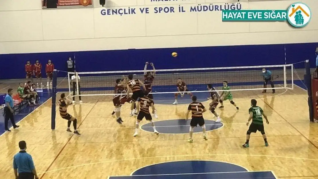 Malatya Büyükşehir Belediyespor zirve takibini sürdürdü