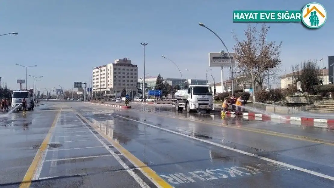 Malatya Büyükşehir'den hijyen çalışması