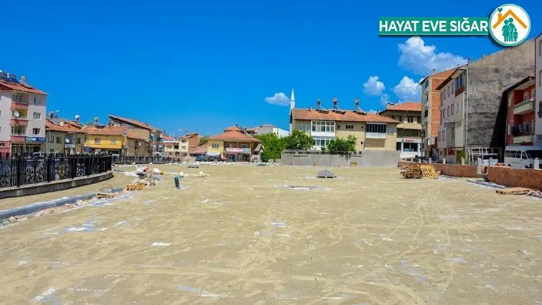 Malatya Büyükşehir yapıyor Doğanşehir meydana kavuşuyor