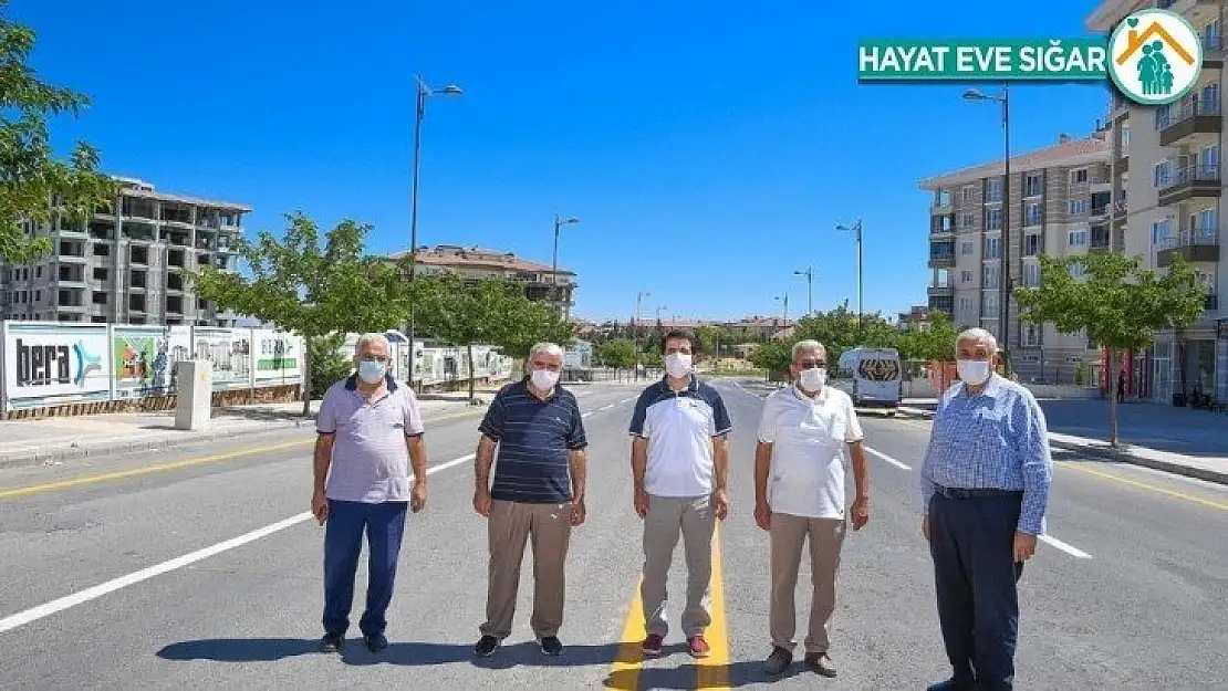 Malatya Büyükşehir yol çizgisine ağırlık verdi