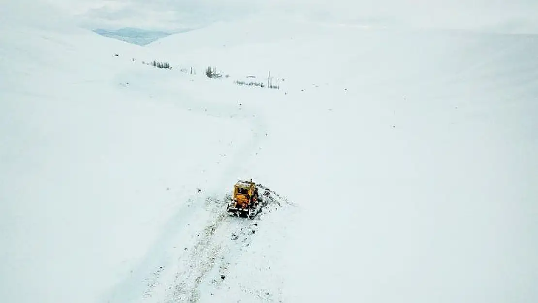 Malatya'da 63 bin kilometrelik kapalı yol açıldı