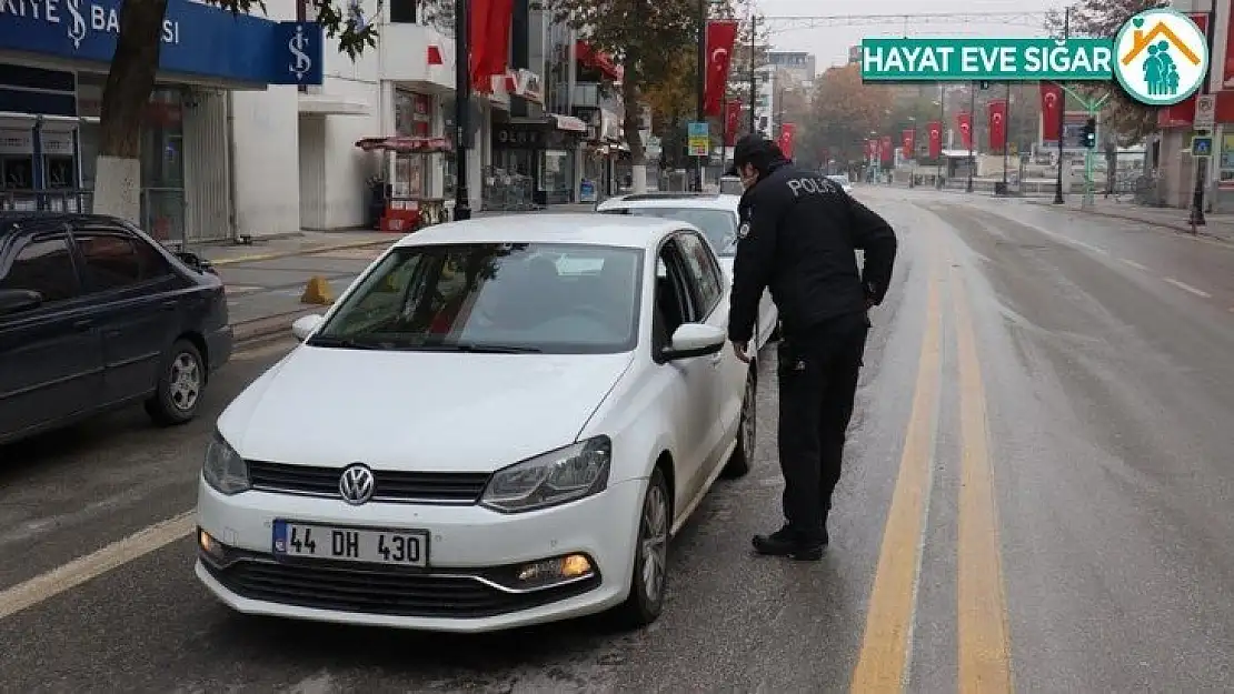 Malatya'da 80 kişiye sokağa çıkma cezası