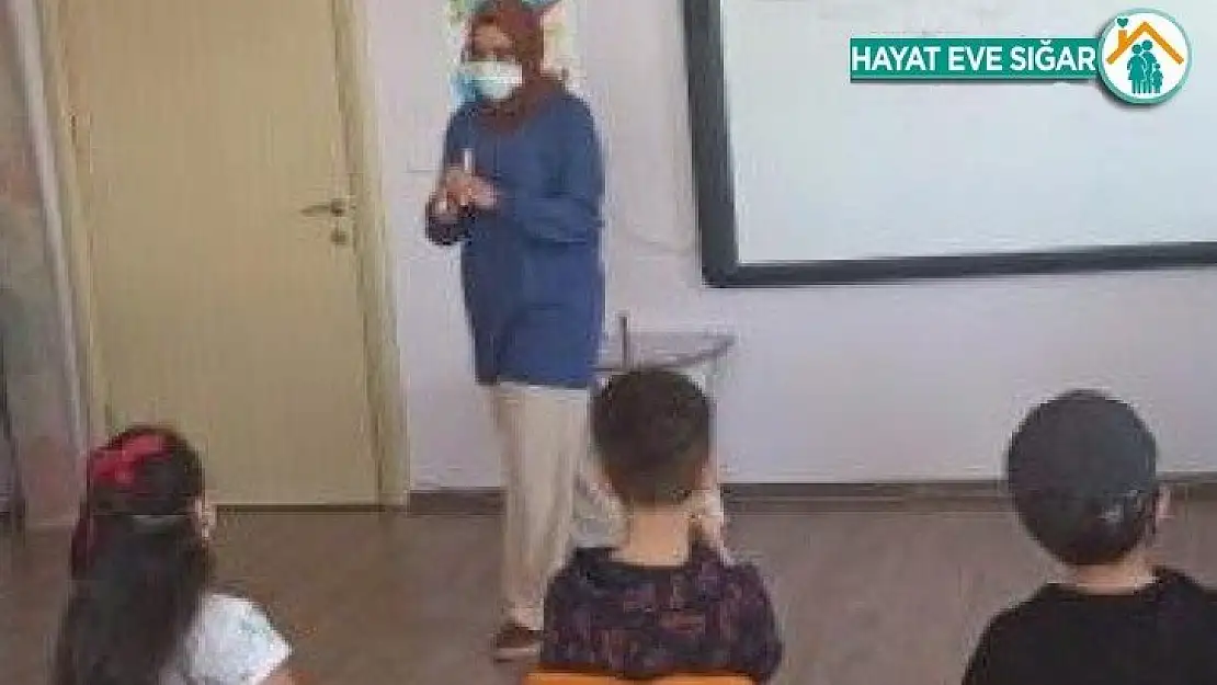 Malatya'da anaokulu öğrencilerinden karbon ayak izi projesine katkı