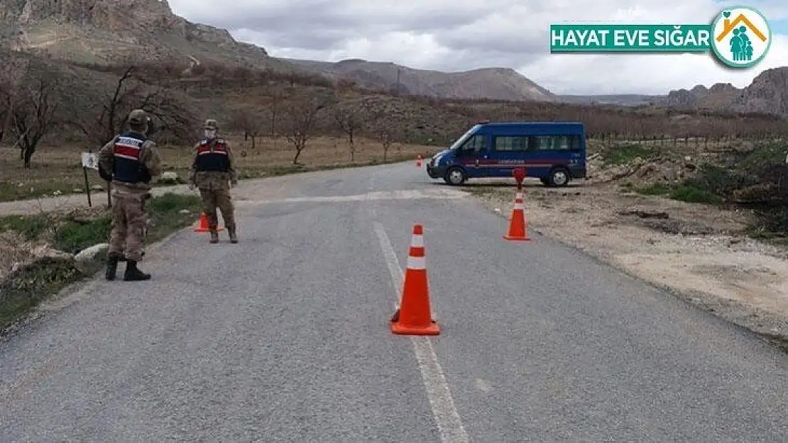 Malatya'da bir mahalle ve mezra karantinaya alındı