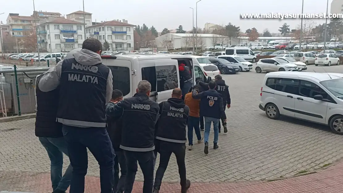 Malatya'da bir yılda 376 kilo uyuşturucu ele geçirildi