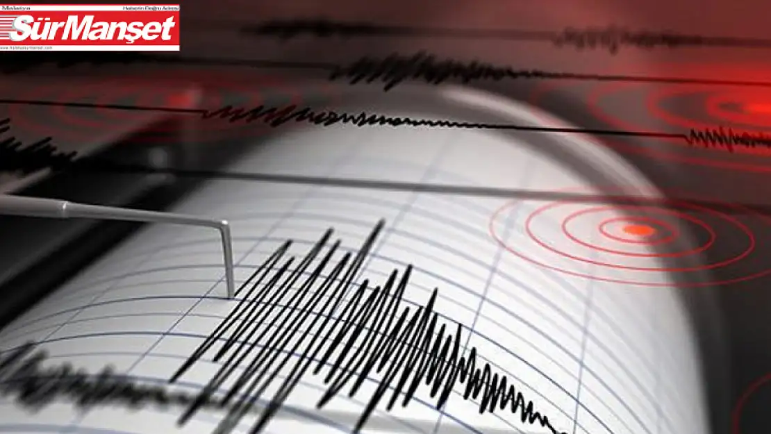 Malatya'da deprem! 5,9 büyüklüğünde