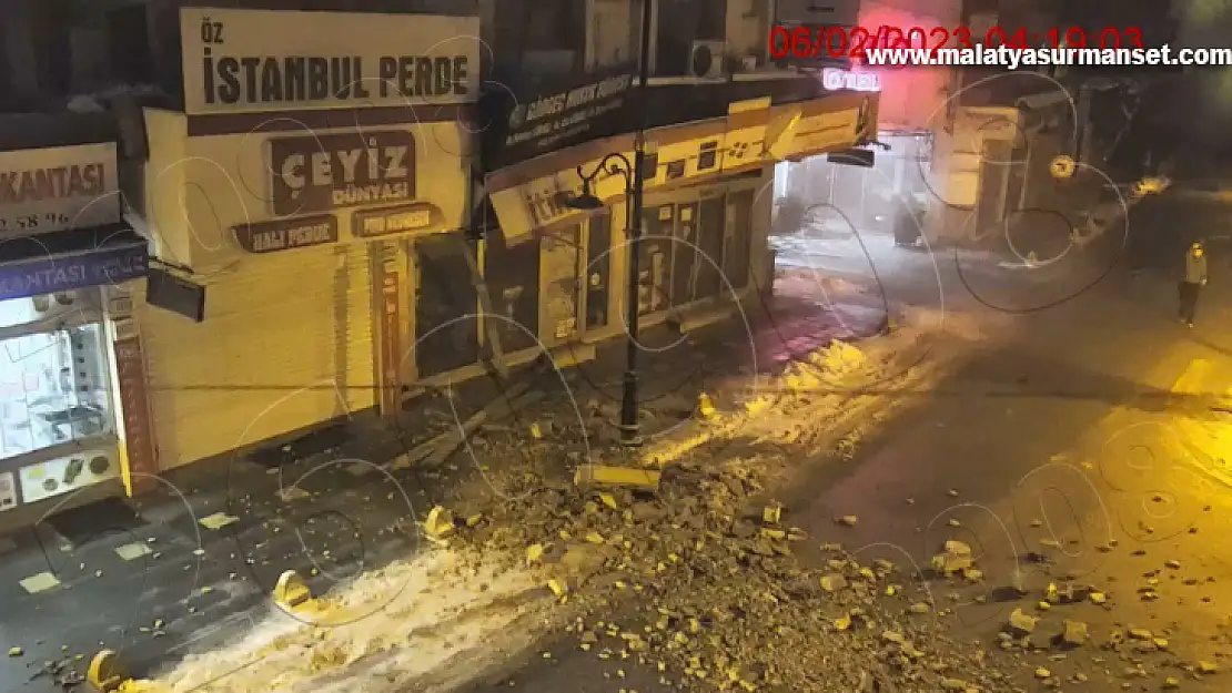 Malatya'da depremin ilk anları polis telsizlerine yansıdı