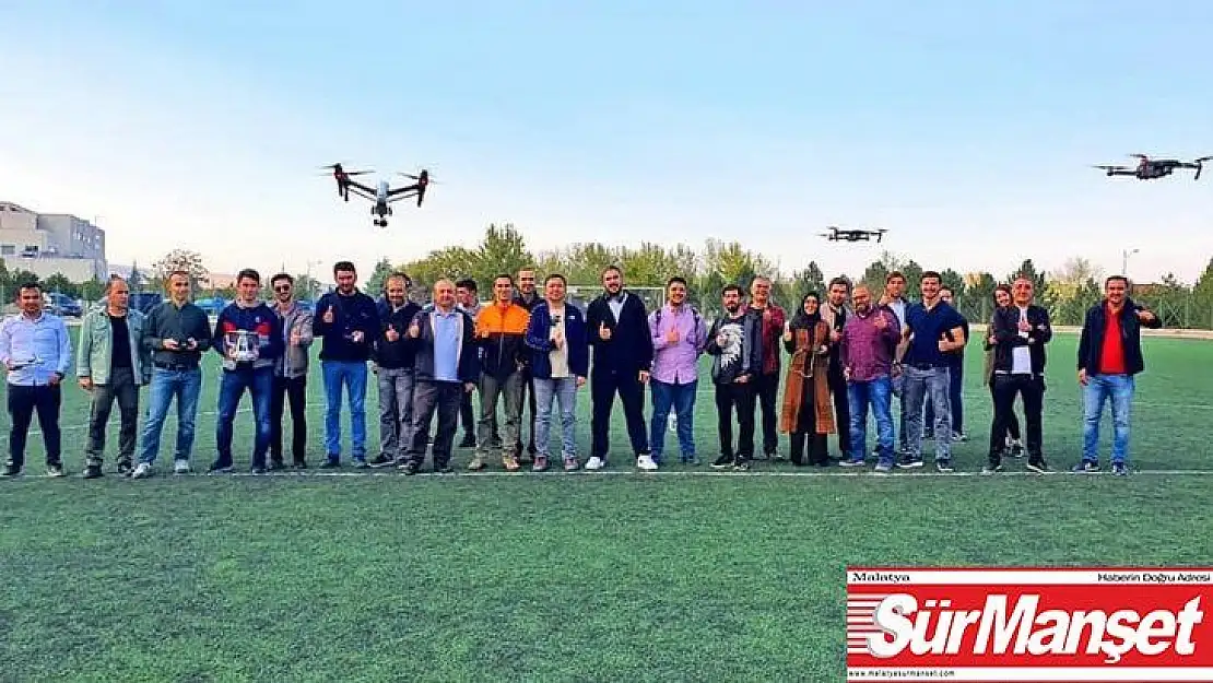 Malatya'da drone kursu verildi