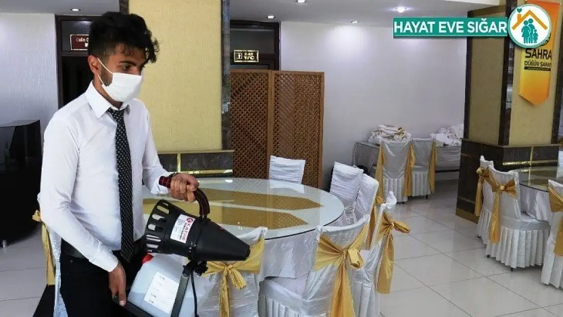 Malatya'da düğün salonları 1 Temmuz'a hazır