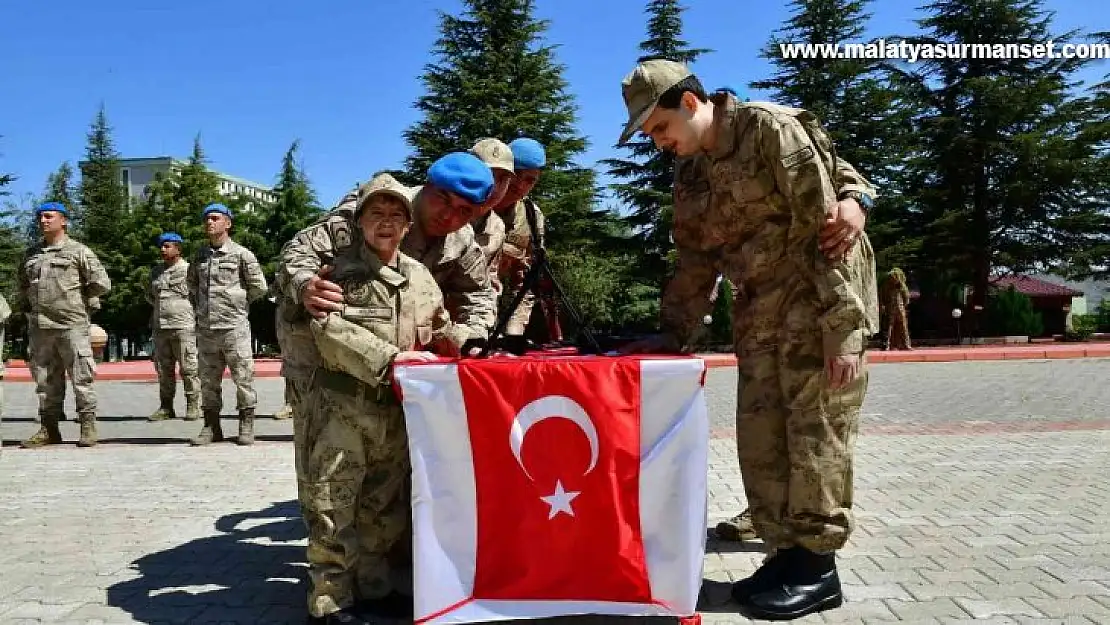 Malatya'da engelliler askerlik sevinci yaşadı