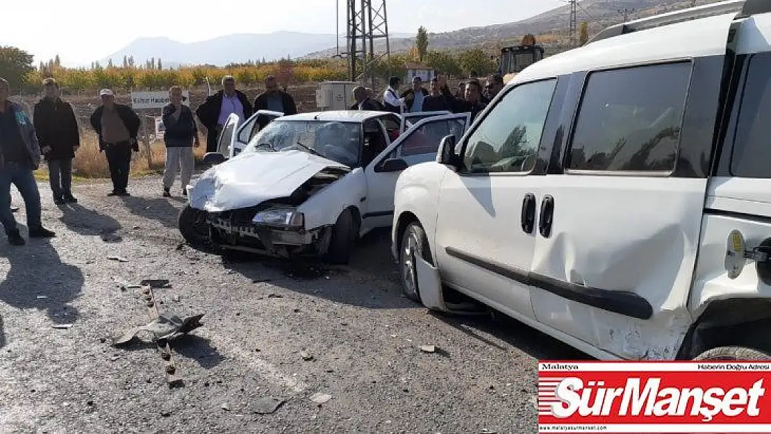 Malatya'da feci kaza: 4'ü ağır 11 yaralı