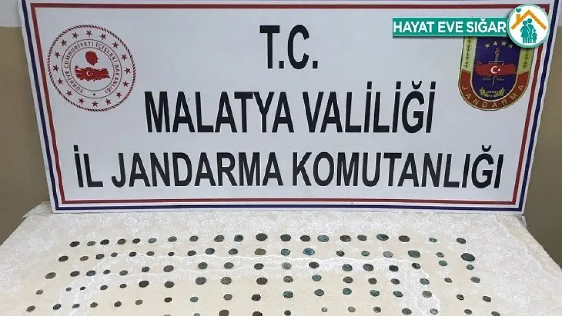 Malatya'da gümüş sikke ele geçirildi