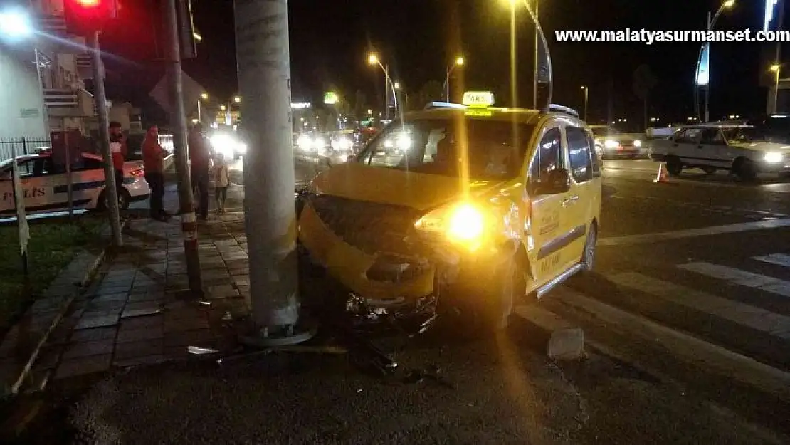 Malatya'da iki ayrı kaza: 1 yaralı