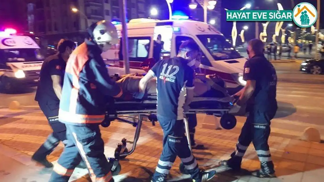 Malatya'da iki otomobil çarpıştı:4 yaralı