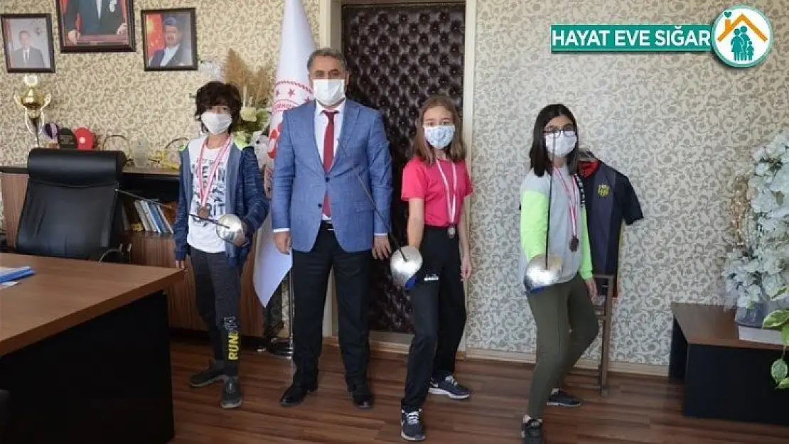 Malatya'da ilk kez Eskrim'de başarı