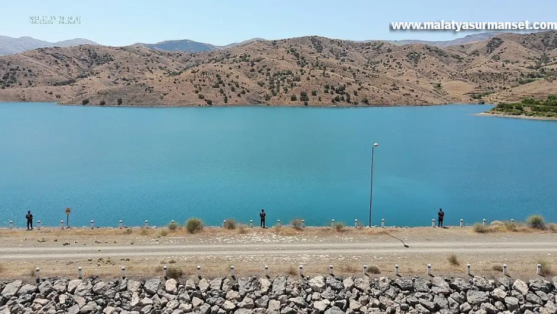 Malatya'da jandarma ormanlık alan ile baraj göllerinde denetim yaptı