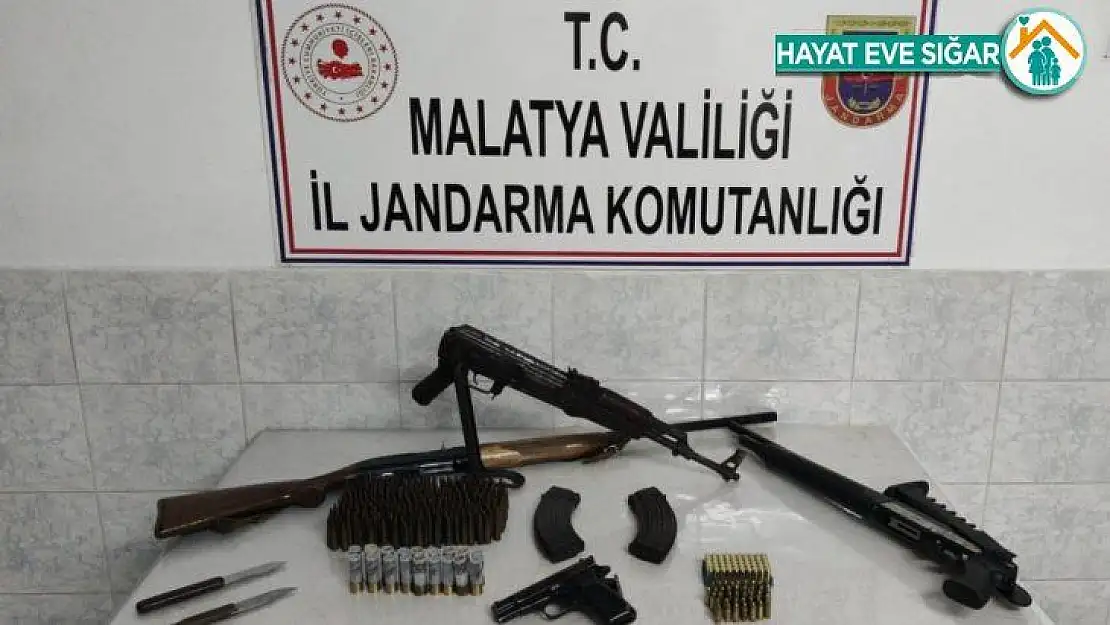 Malatya'da jandarmadan silah kaçakçılığı operasyonu