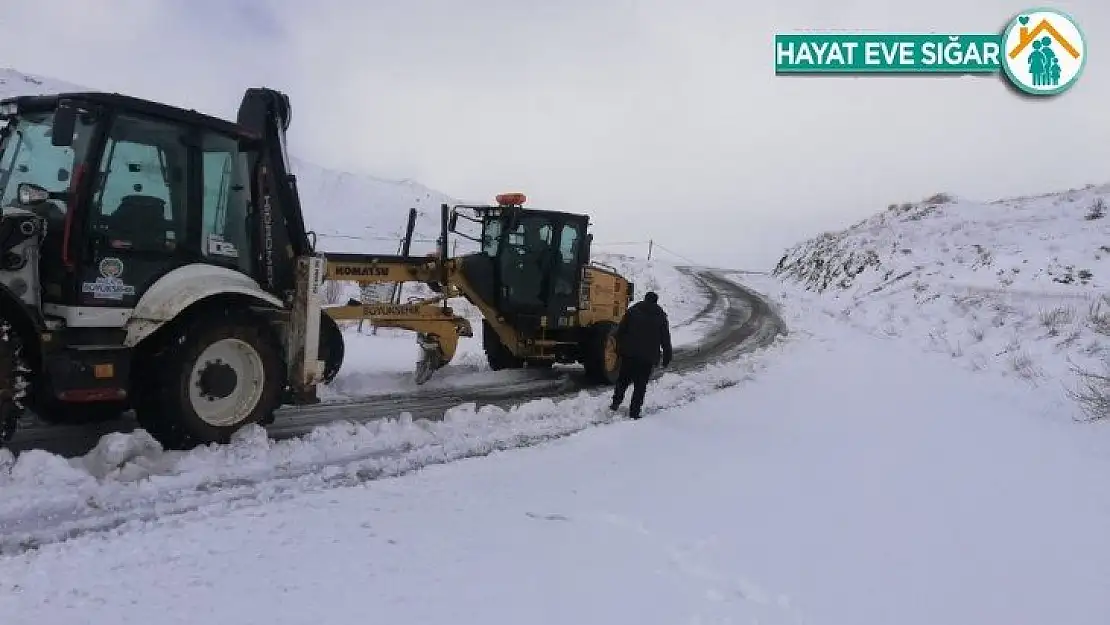 Malatya'da kar mesaisi