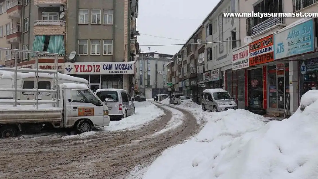 Malatya'da kar yağışı