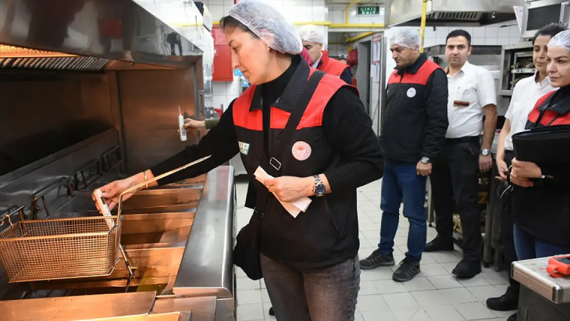 Malatya'da kızartmalık katı ve sıvı yağlara yönelik denetim yapıldı