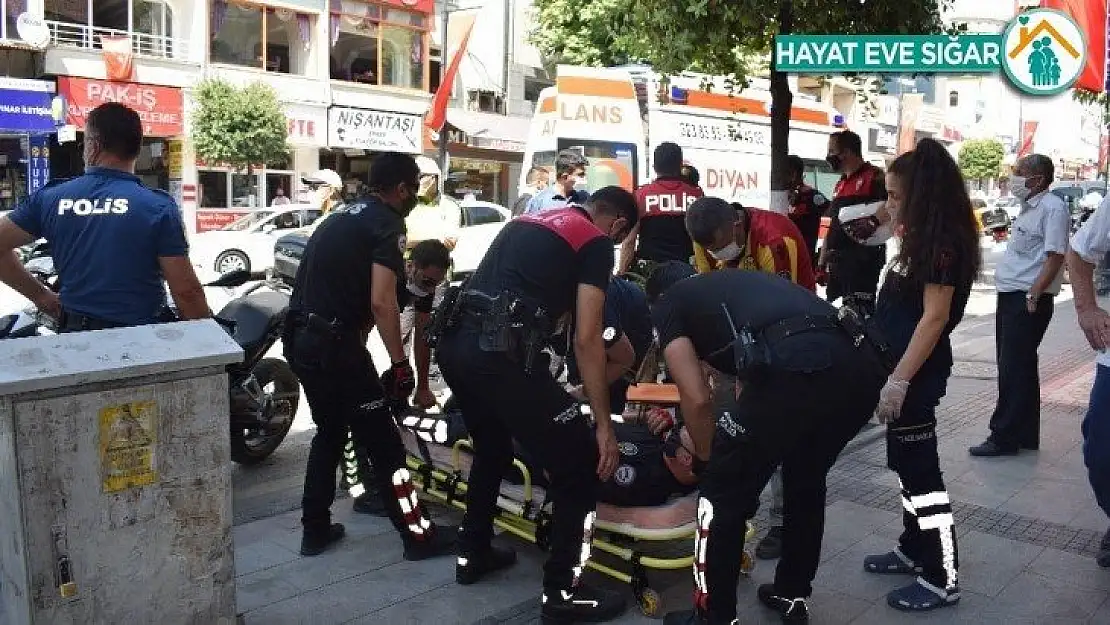 Malatya'da motorize polis ekipleri kaza yaptı: 2 yaralı