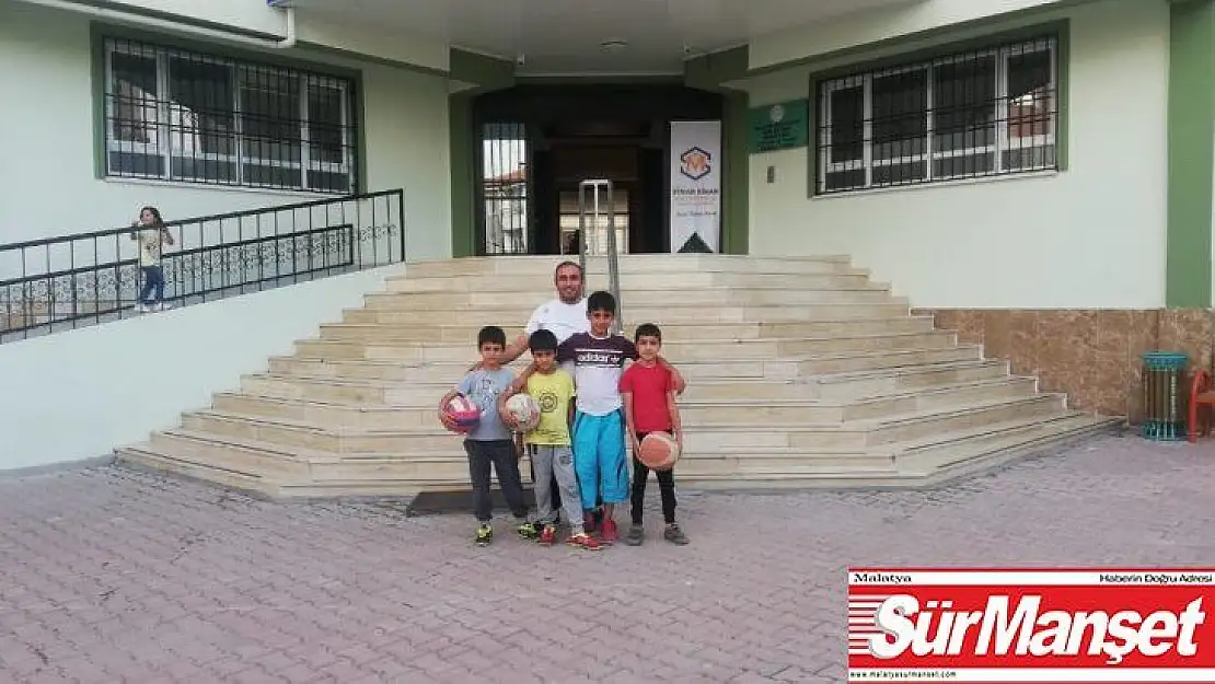 Malatya'da özel okuldan gençlere özel 'ücretsiz spor'