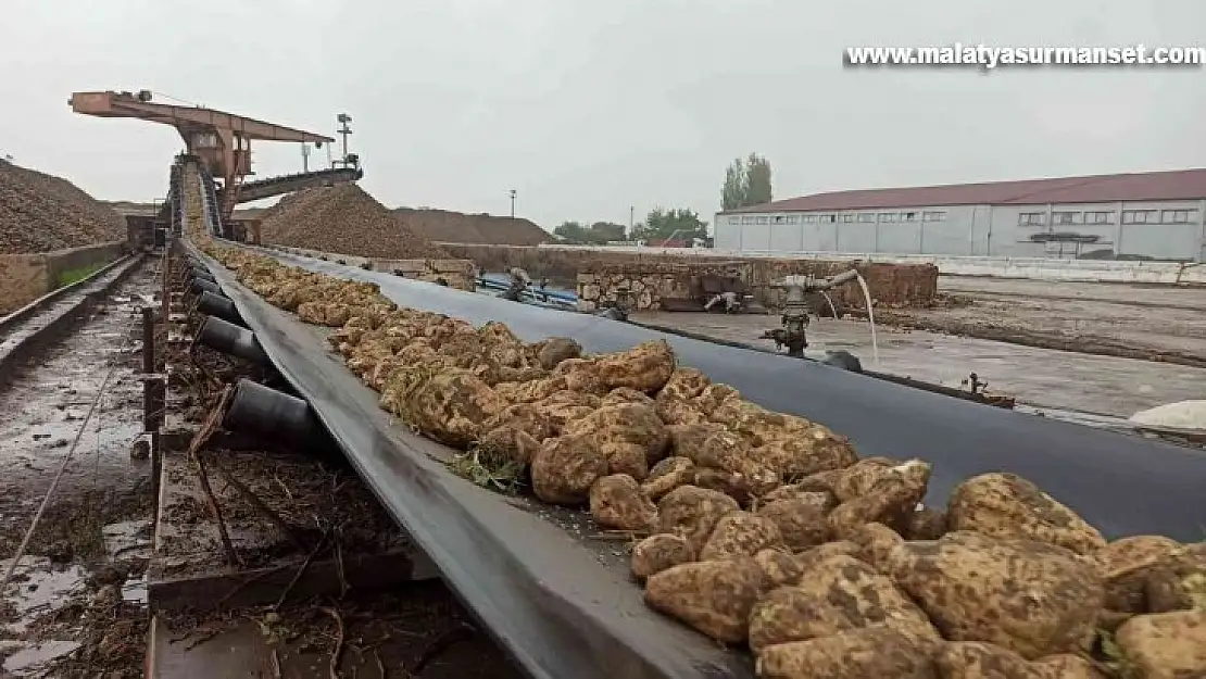 Malatya'da pancar alım sezonu sona erdi