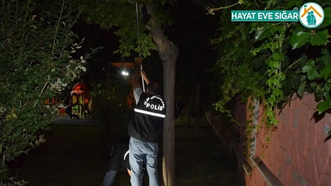 Malatya'da polis 27 yaşındaki genci ipten aldı