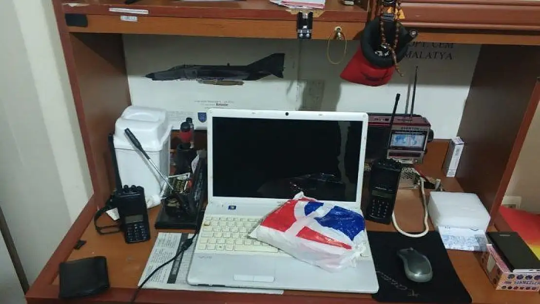 Malatya'da polis kanalları dinlenilen telsizler ele geçirildi: 1 gözaltı