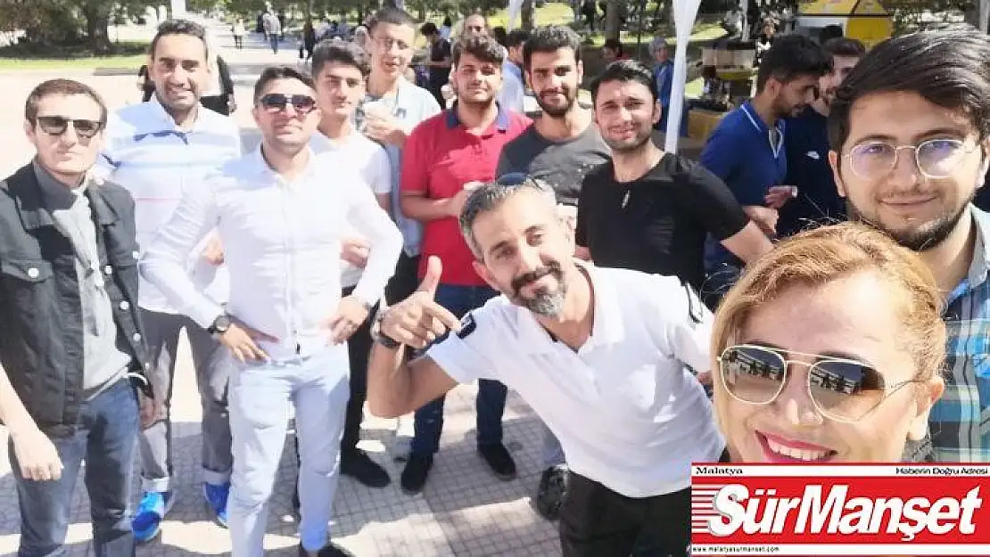 Malatya'da polislerden, 'el ele güvenli geleceğe' projesi